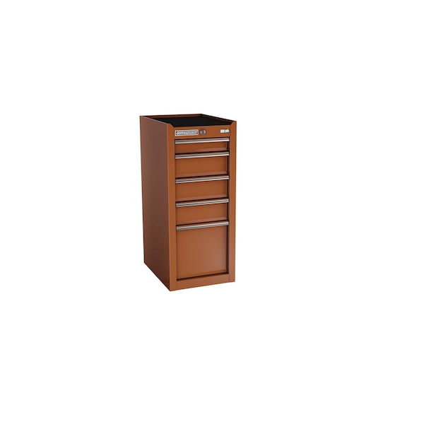 Champion Tool Storage FMPro Side Cabinet, 5 Drawer, Red, Steel, 15 in W x 20 in D FMP1505SL-RD - main